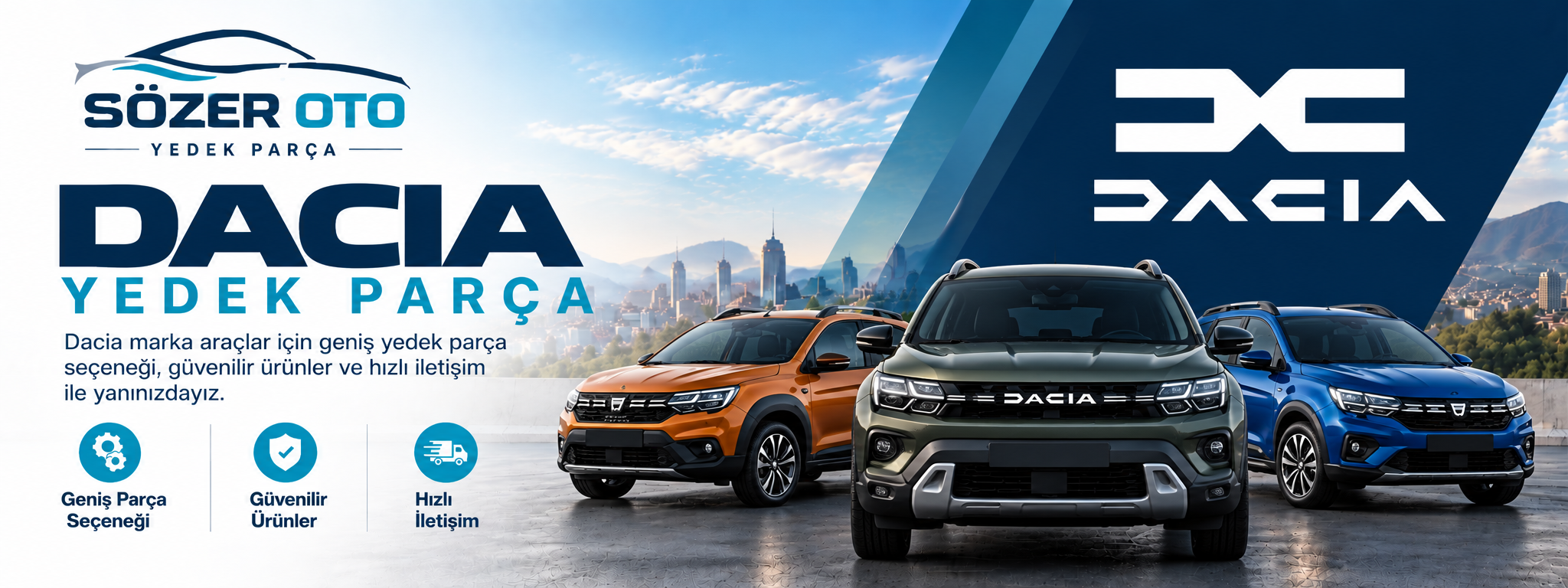 Dacia Orjinal ve Muadil Yedek Parça Çeşitleri, Sözer Oto